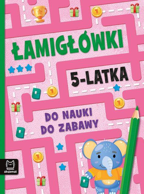 Łamigłówki 5-latka. Do nauki, do zabawy Beata Karlik Bogusław Michalec
