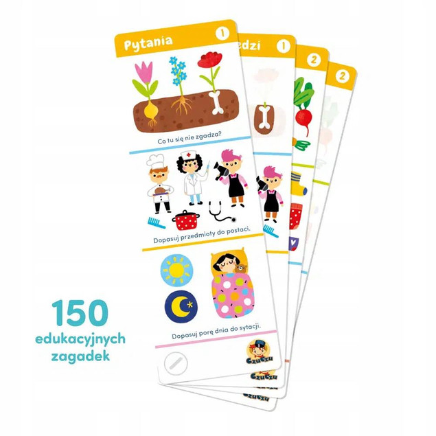 CzuCzu | Zagadki 4–5 lat – 150 zagadek dla dzieci