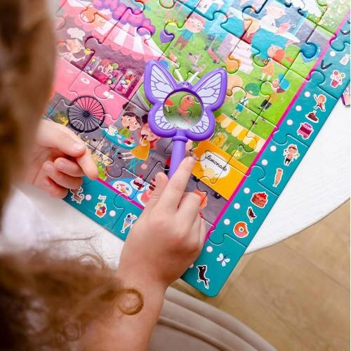 Puzzle Edukacyjne Candy Fair Tekturowe Cukierki Cukiernia 3+ Roter Kafer