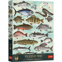 Puzzle 500 TREFL Finders Keepers: Ryby - Podwodny Leksykon Premium Plus