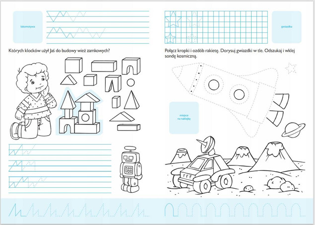 Moja kaligrafia. Szlaczki