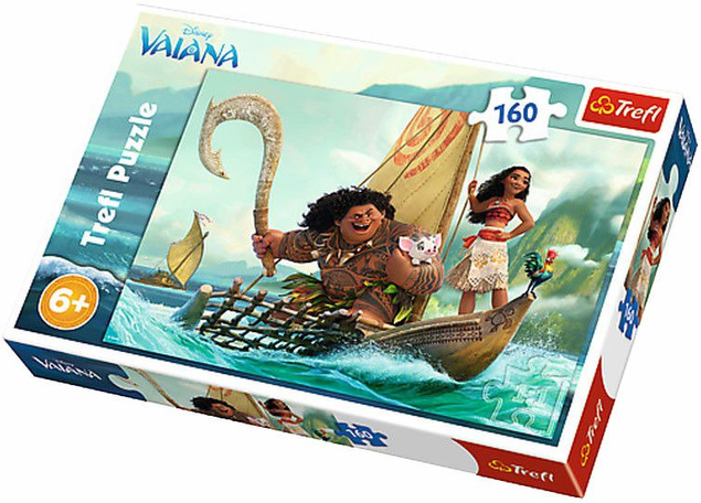 Trefl puzzle 160el VAIANA na fali 15334