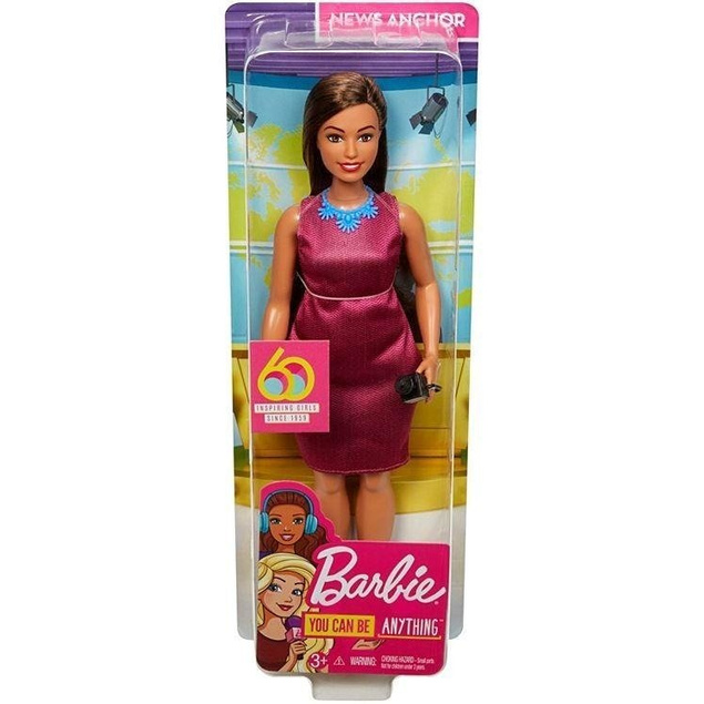 Mattel lalka BARBIE kariera Reporterka GFX23