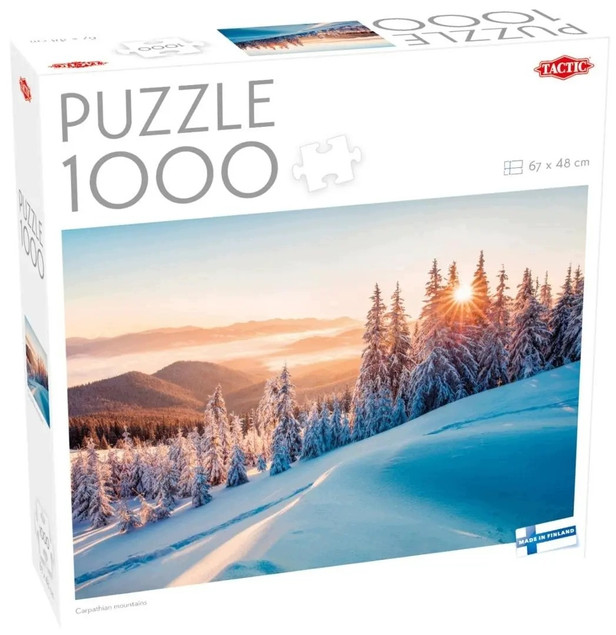 Puzzle Tactic 1000 el. Góry Karpaty Krajobraz