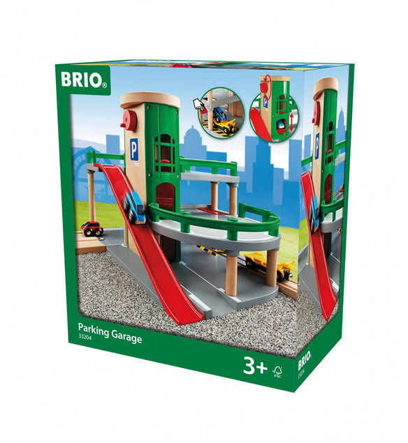 Kolejka Brio Parking 33204 - Wielopoziomowy Garaż dla Dzieci