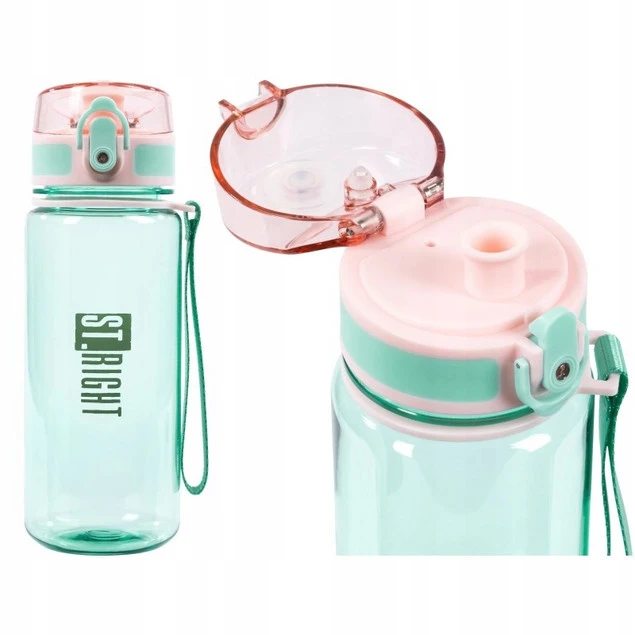 Bidon ST.RIGHT Pink Turquoise 500 ml