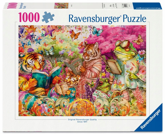 Puzzle Czytelnicy 1000 elementów Ravensburger 018568