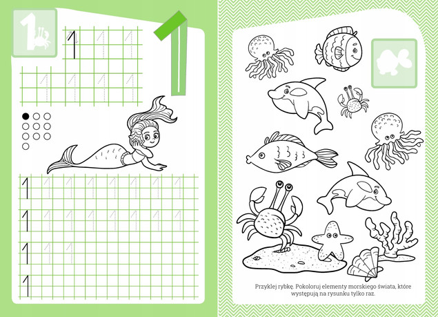 Kaligrafia i ja. Cyferki