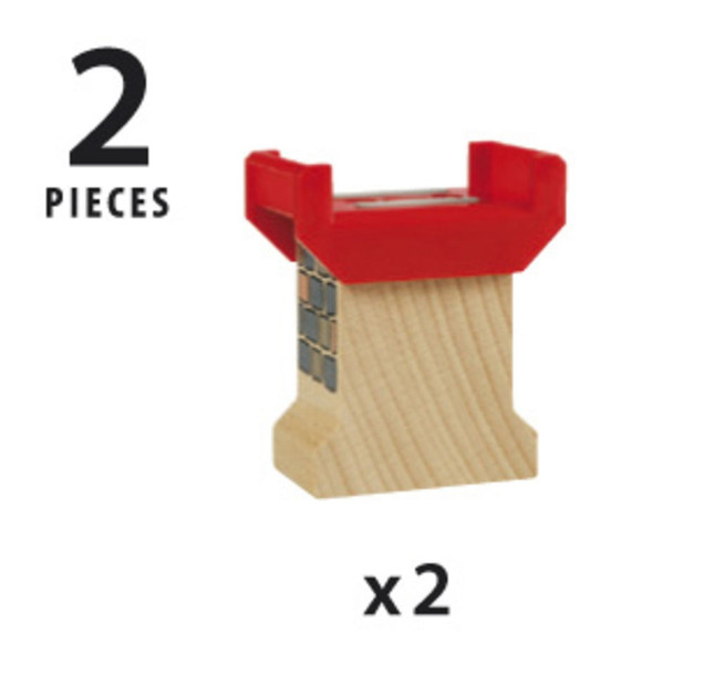 Brio Deluxe Drewniane Wsporniki Mostów dla Dzieci 3+ Ravensburger
