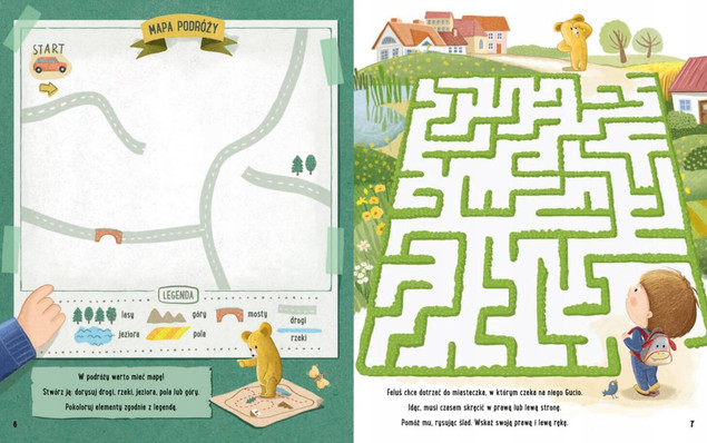 Zabawy z Felusiem i Guciem. W podróży