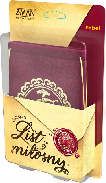GRA PLANSZOWA LISTY MIŁOSNE (EDYCJA PREMIUM) REBEL
