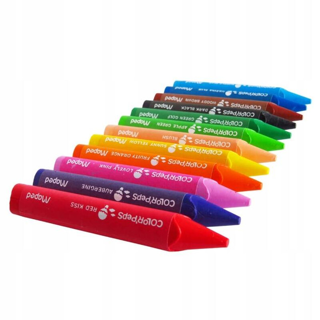 Kredki świecowe JUMBO dla dzieci 2+