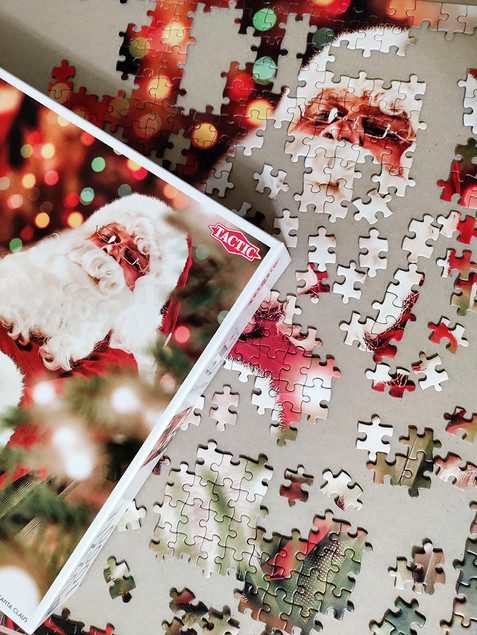 Puzzle Tactic Santa Claus 1000 elementów | Świąteczne Puzzle Finlandzkie
