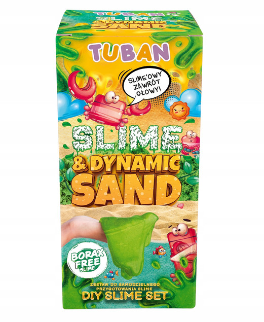 Zestaw SlimeDynamic Sand TUBAN