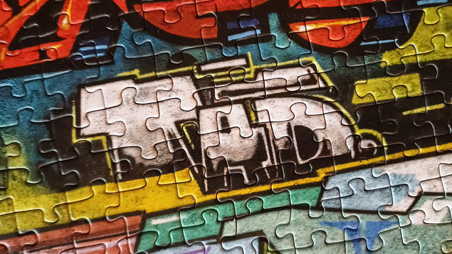 Puzzle 500 Tactic Sztuka Uliczna Graffiti