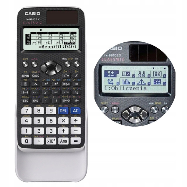 Kalkulator Naukowy Casio FX-991CEX 668 Funkcji Matura Studia