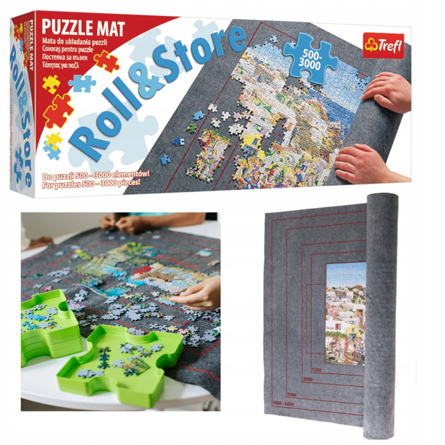 Mata Do Układania Przechowywania Puzzli 500-3000 Elementów Trefl 60986