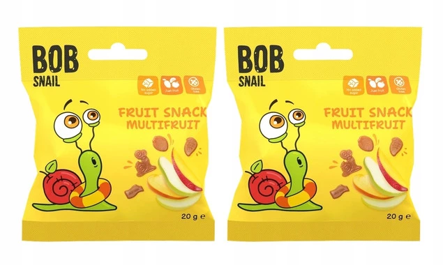 Bob Snail Żelki Owocowe – Zdrowa i Naturalna Przekąska