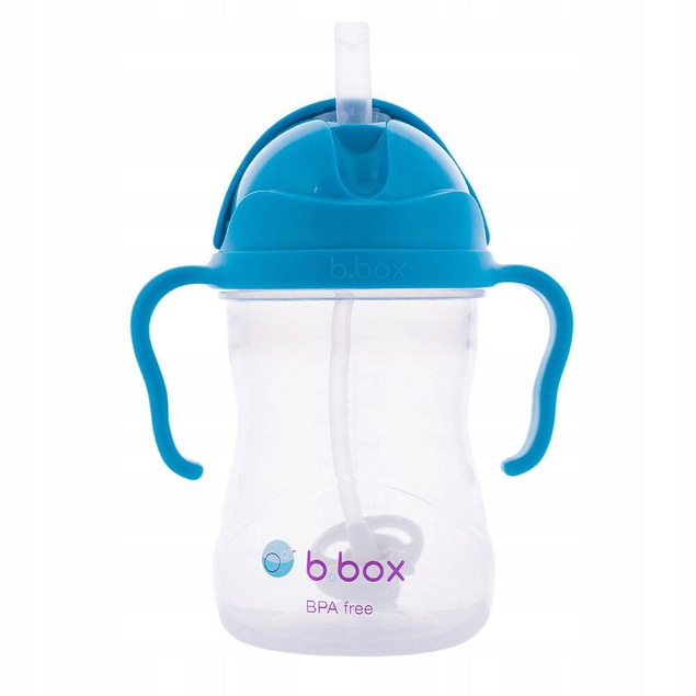 b.box Bidon ze słomką Gelato Cobalt 6 m+ 240 ml