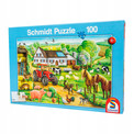 Puzzle Schmidt Spiele 100 elementów Wesołe Gospodarstwo G3