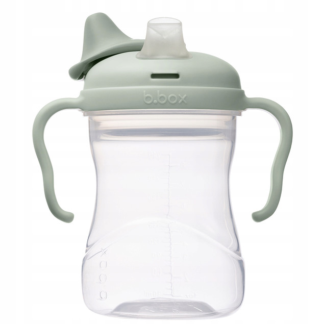 Kubek do nauki picia B.Box Silikonowy Niekapek ze Słomką 240 ml