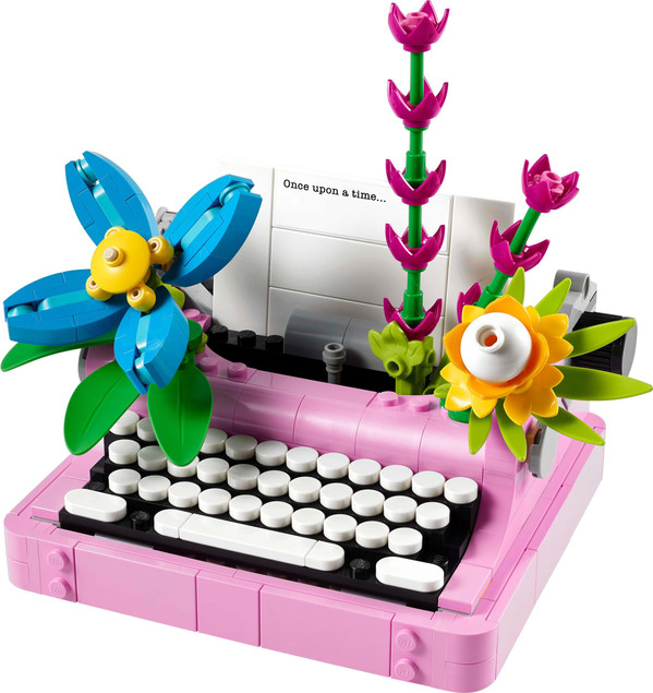 LEGO 31169 Creator 3w1 Maszyna do pisania z kwiatami 8+ (363 klocki)
