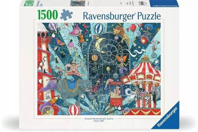 Puzzle Ravensburger 1500 el. Fantastyczne wesołe miasteczko
