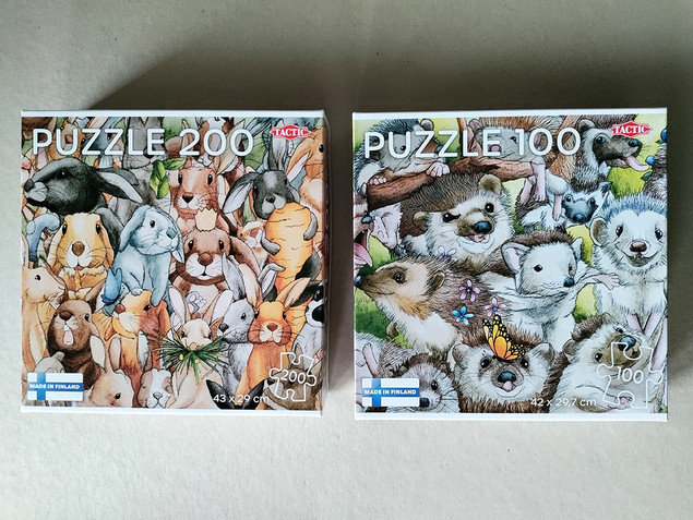 Puzzle Tactic 100 Jeże (Hedgehogs)