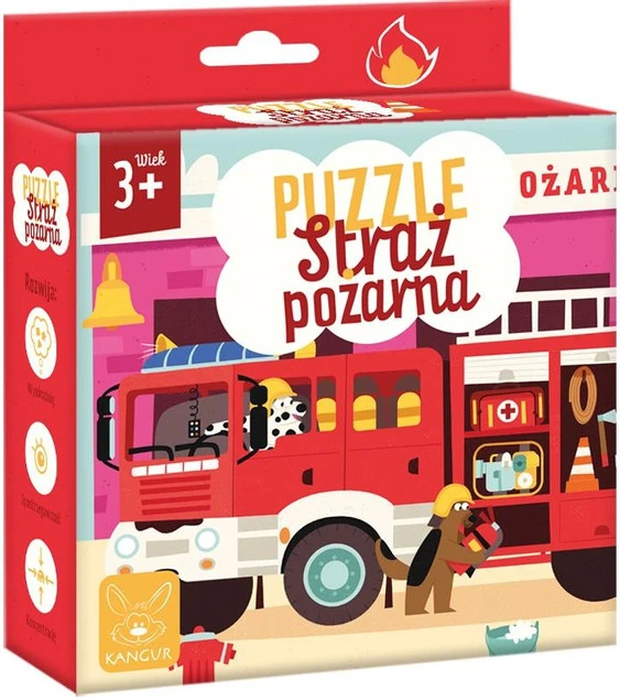 Puzzle Straż Pożarna Kangur