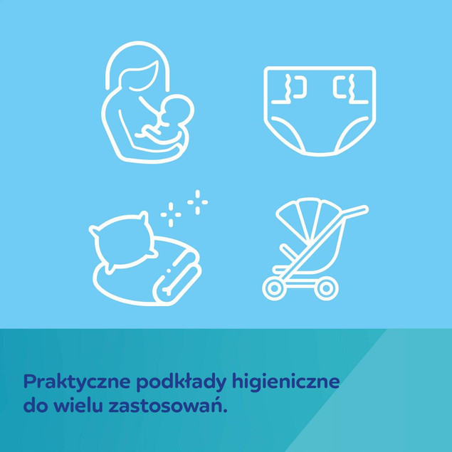Podkłady higieniczne 90x60 30 sztuk Canpol