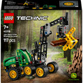 LEGO Technic 42218 Harwester Kołowy John Deere 1470H - Maszyna Leśna