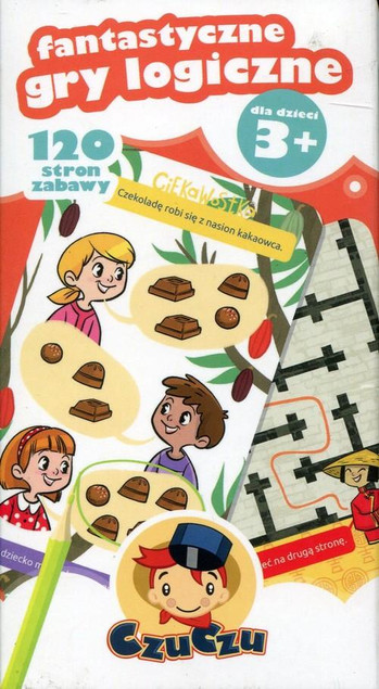 Fantastyczne gry logiczne dla dzieci 3+ praca zbiorowa