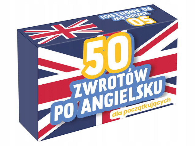50 zwrotów po angielsku – karty Kangur