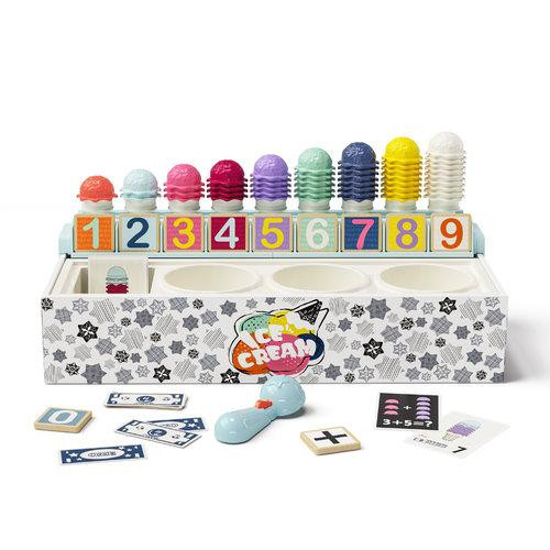 Top Bright Lodziarnia Montessori Zabawka Edukacyjna do Nauki Liczenia