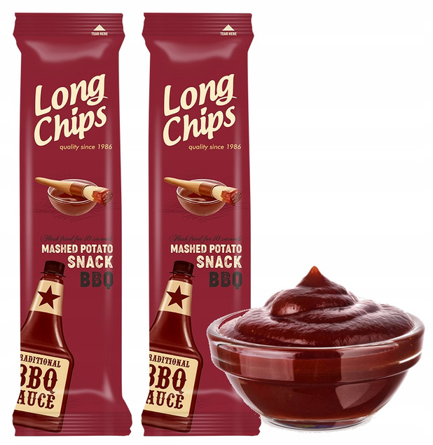 Long Chips BBQ Zestaw Duo 2x75g