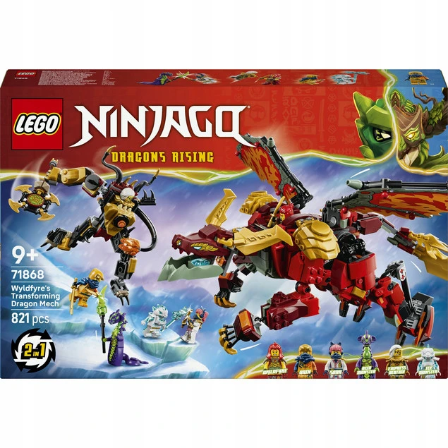 LEGO NINJAGO 71868 Wyldfyre i transformowalny kombinezon smoka_1
