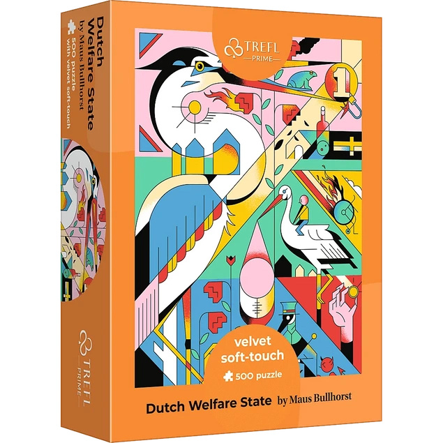 PUZZLE 500 VELVET DUTCH WELFARE STATE TREFL