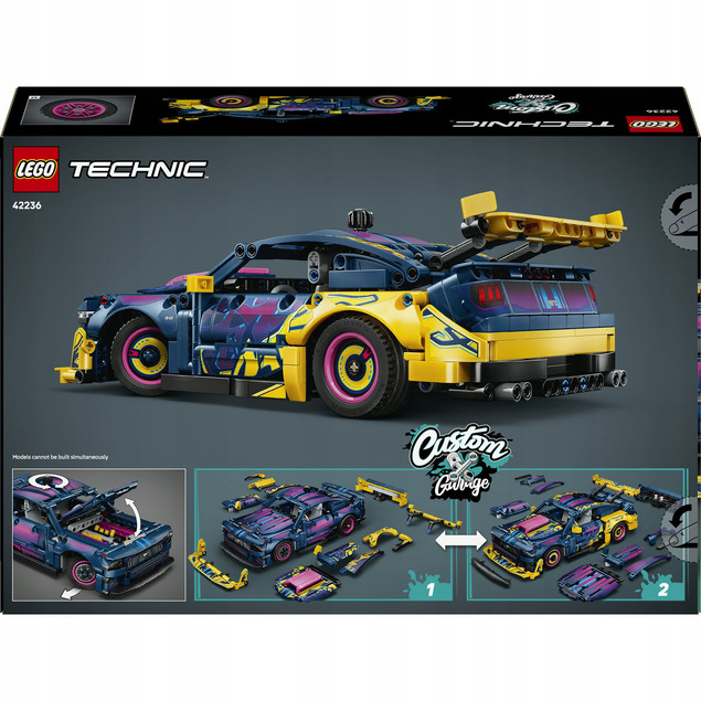 LEGO Technic 42236 Tuningowy Ford Mustang GT – Zestaw do Modyfikacji