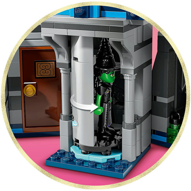 Klocki LEGO Wicked 75689 Emerald City & Kiamo Ko Castle Zamek – 860 El.