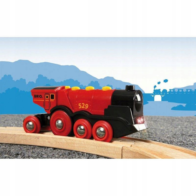 Lokomotywa Czerwona Brio BRK33592