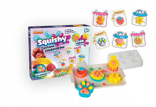 Dumel Squishy Zestaw do Tworzenia Słodziaków dla Dzieci 5+
