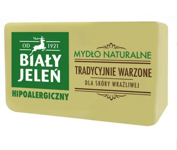 Mydło Naturalne Hipoalergiczne Biały Jeleń 2x150g