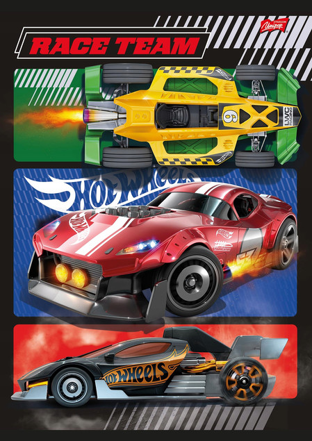 Zeszyt Hot Wheels A4 – 32 kartki w kratkę