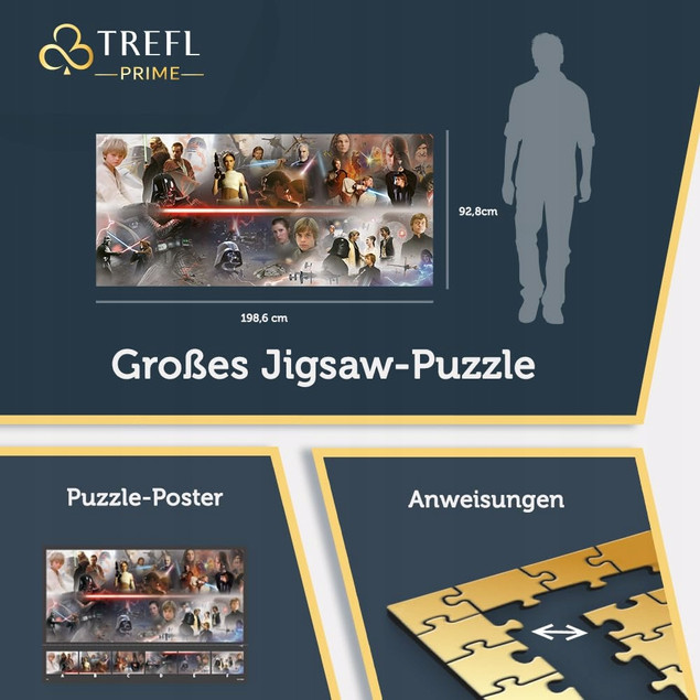 Puzzle Trefl Star Wars Darth Vader 9000 el. Prime UFT