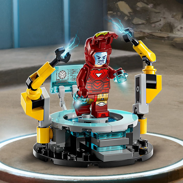 LEGO Marvel 76315 Laboratorium Iron Mana: Zbrojownia