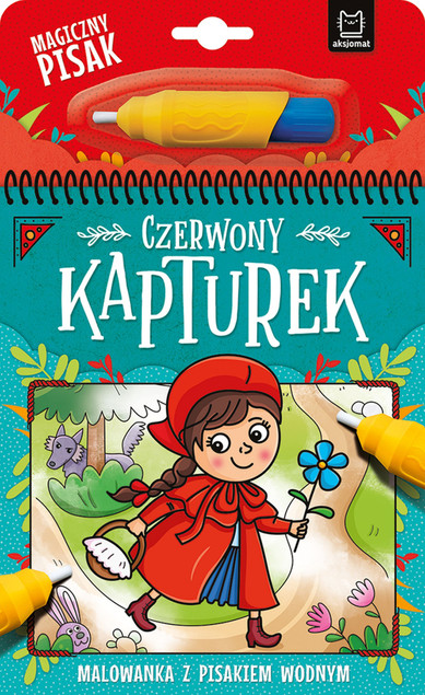 Malowanka Z Pisakiem Wodnym Czerwony Kapturek Kolorowanka 0+ Aksjomat 3870