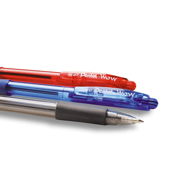 Długopis Automatyczny PENTEL BK-417 WOW 0.7mm Czarny