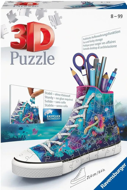 Ravensburger Puzzle 3D Syreny 112 elementów tworzywo sztuczne od 8 lat