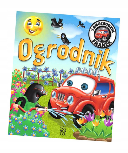 Ogrodnik. Samochodzik Franek