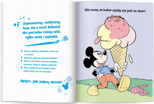 Miki. Maluj wodą Praca zbiorowa